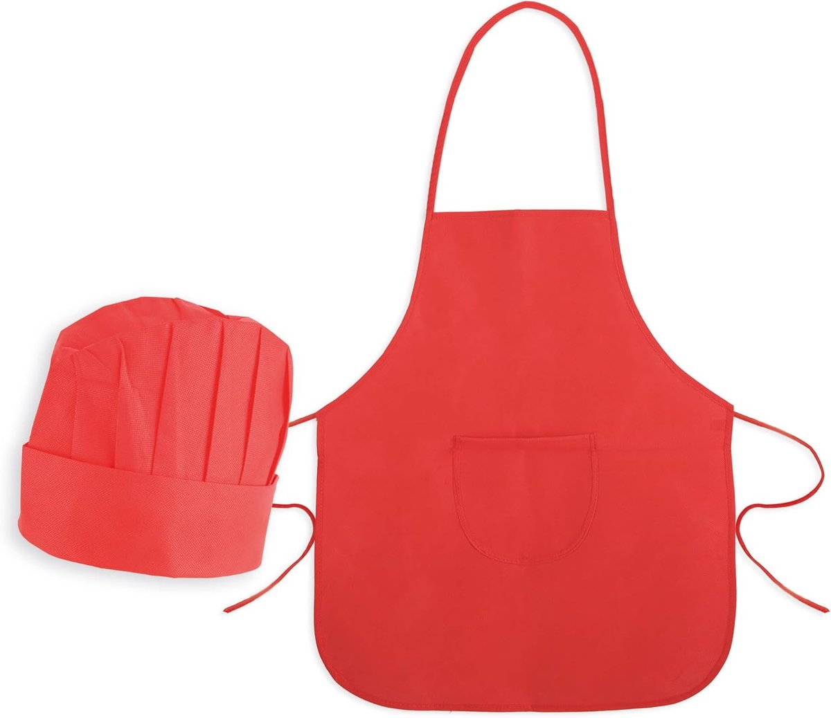 Kinder Kookset met Schort en Muts - Complete Outfit voor Kleine Chefs