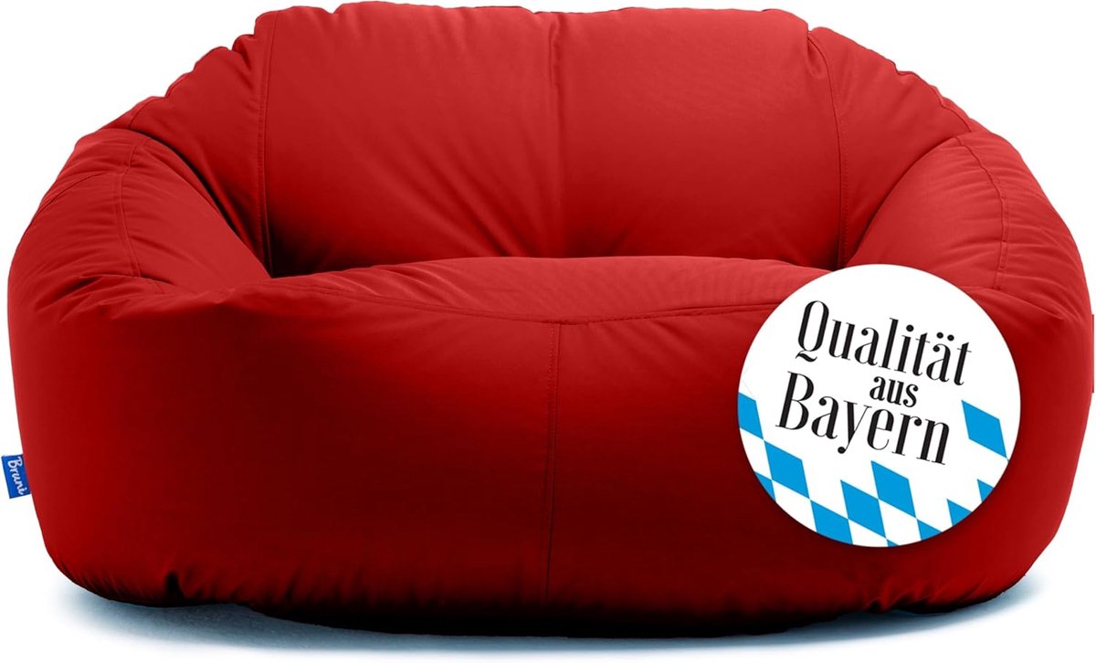 Lounge zitzak - Zitzak bank - Ontspannen relaxen - Waterdicht en UV-bestendig - XXL 160x100cm - Rood