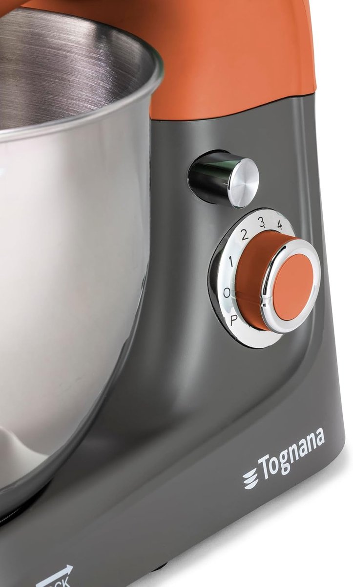 Planetaire Keukenmachine Rood - Kneedmachine 5.3L RVS Kom en Accessoires