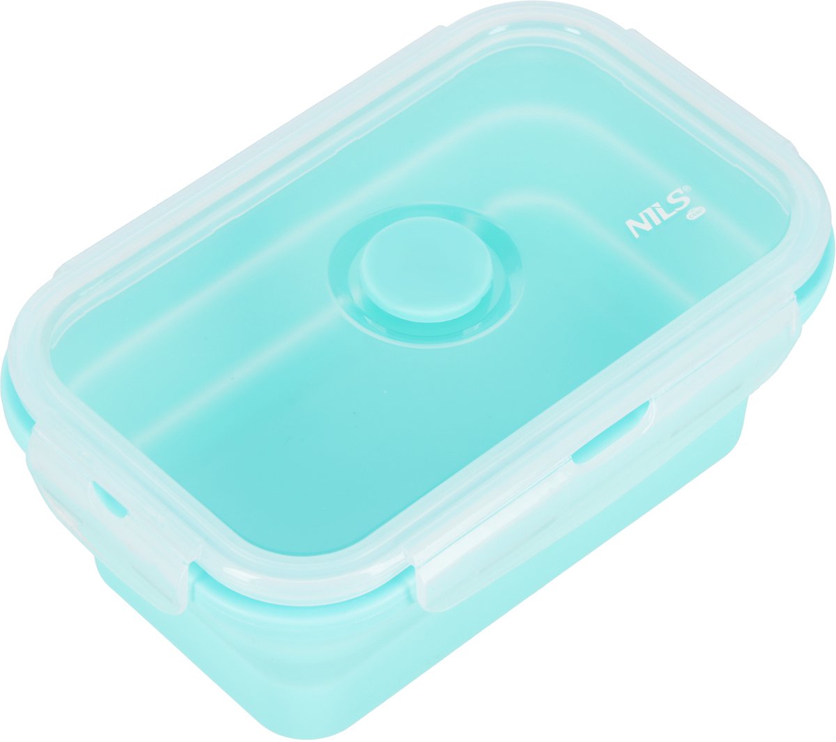 Nils Lunchbox Opvowbaar Blauw 500 ml
