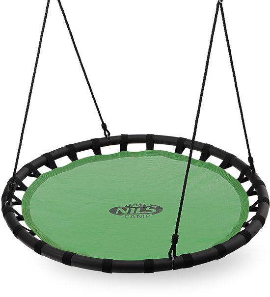 Nils Camp NB5036 - Nestschommel - 120 cm - Groen - Stalen Frame