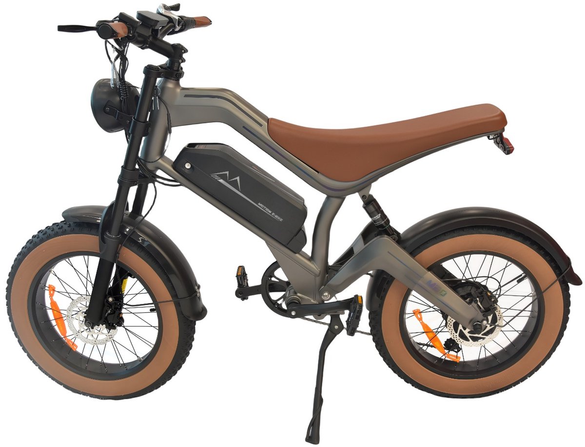 DYU Fatbike elektrische Fiets 20 Inch - 48V 18.2Ah Accu thumbnail 5