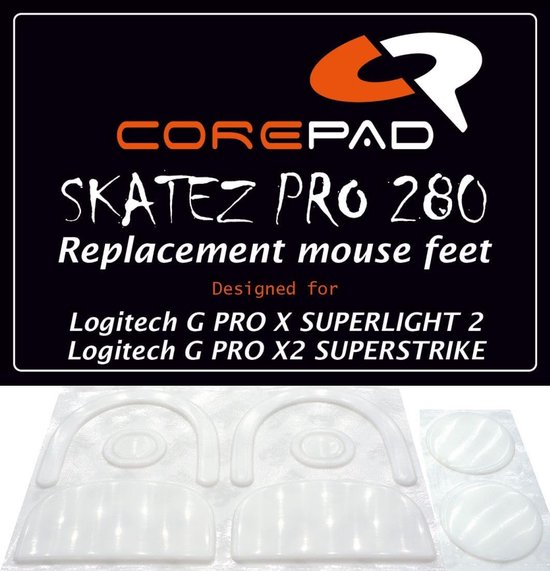 Muisvoeten Vervanging - Glider Pads - Precisie Beweging - Gecontroleerde Glijding - 0.85 mm Dik — afbeelding 2
