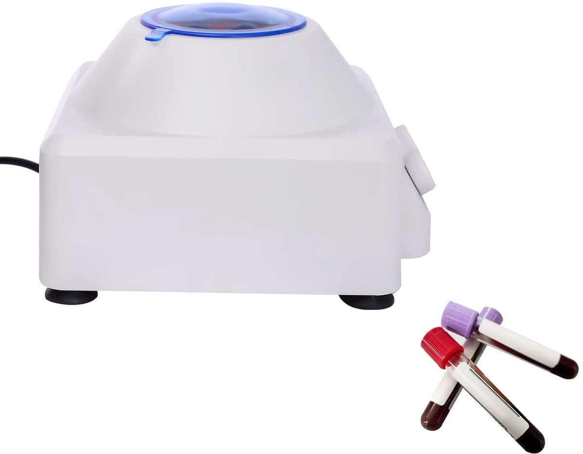 Digitale Elektrische Labor Centrifuge met Tijd- en Snelheidsregeling - 6x20ml Rotoren