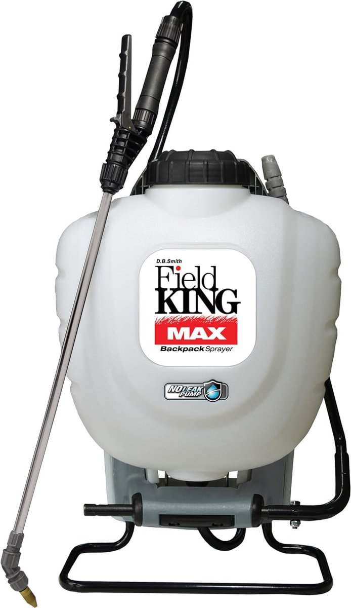 Rugzak Sproeier - Druksproeier - Onkruid Bestrijden - Lekvrije Pomp - 15 Liter - Grijs