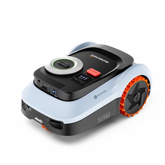 Segway Navimow i210 Lidar pro - Robotgrasmaaier - 1000m2 , Lidar+NRTK+Vision, AWD - Zonder Grensdraad & Zonder Antenne - Navigatie Zonder Satellieten - 1000m² - 45% Helling - AI Obstakelvermijding - Apple Find My - Super Stil 59dB - 3 Jaar Garantie — afbeelding 4