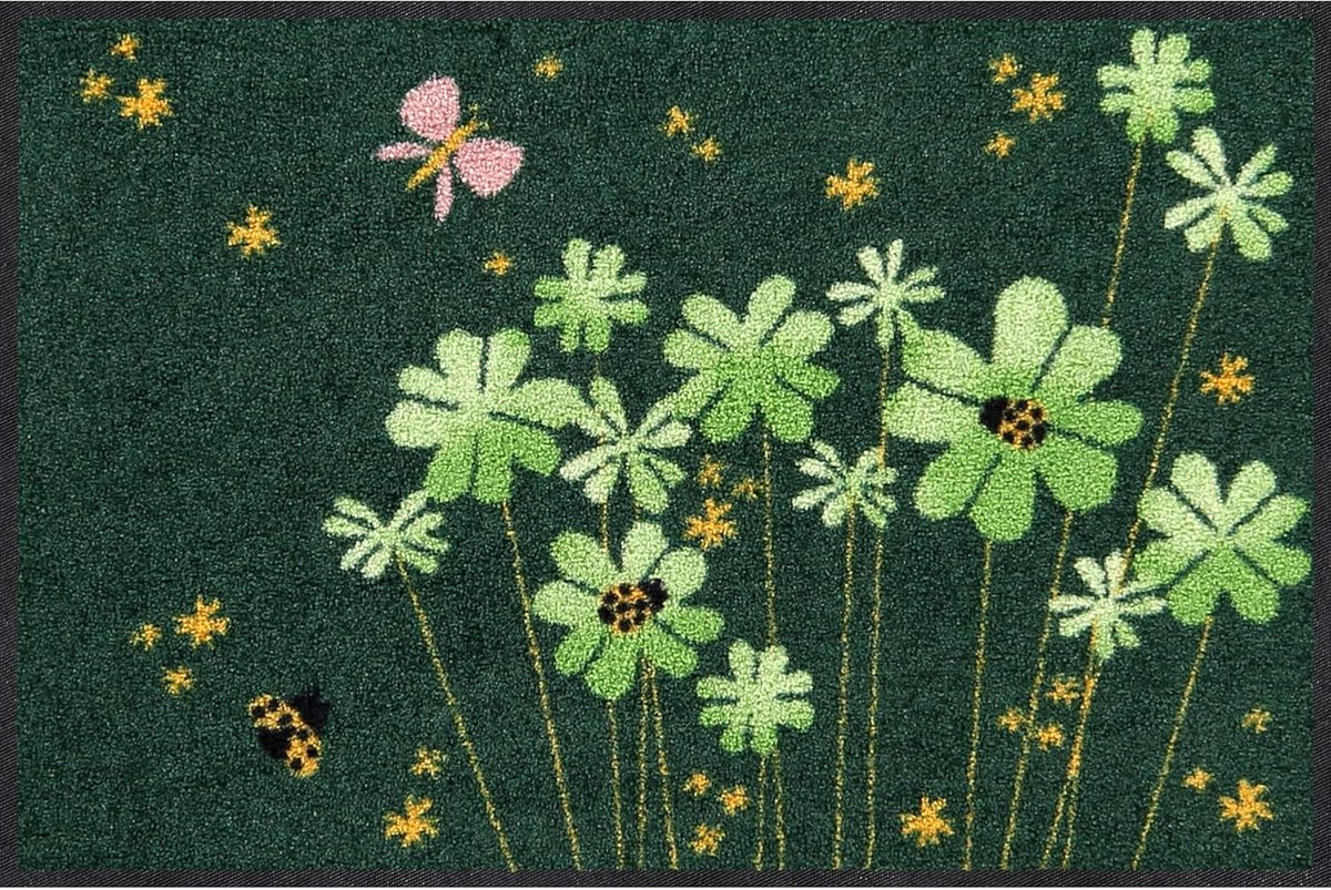 Deurmat voor binnen en buiten - 50x75 cm - wasbaar - antislip - geschikt voor vloerverwarm