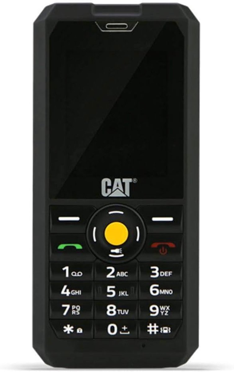 Robuuste Outdoor Telefoon met Dual SIM, 2.0 inch Scherm, 2 MP Camera en MicroSD-geheugen - Zwart