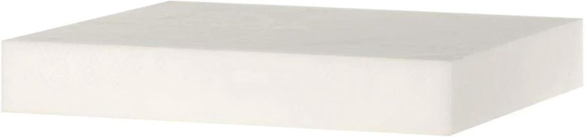Professioneel Polyethyleen (HDPE) Hakblok Wit - 50x40x8 cm - Voor Keuken en Horeca