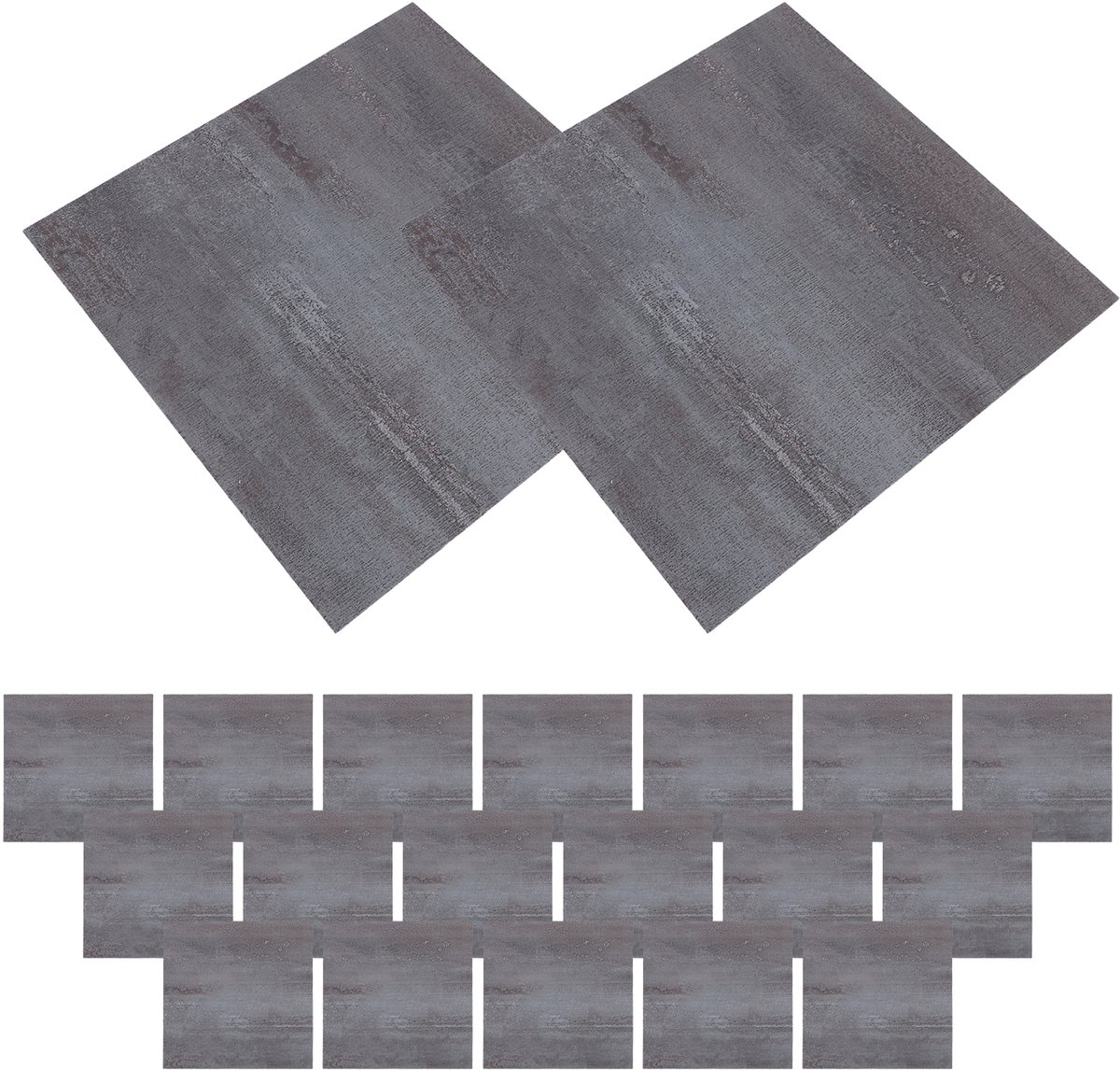 20 Stuks Zelfklevende Vloertegels met Marmerlook – 30x30 cm Waterdichte PVC Vloerstickers – Slijtvaste Plaktegels voor Badkamer, Keuken & Interieur