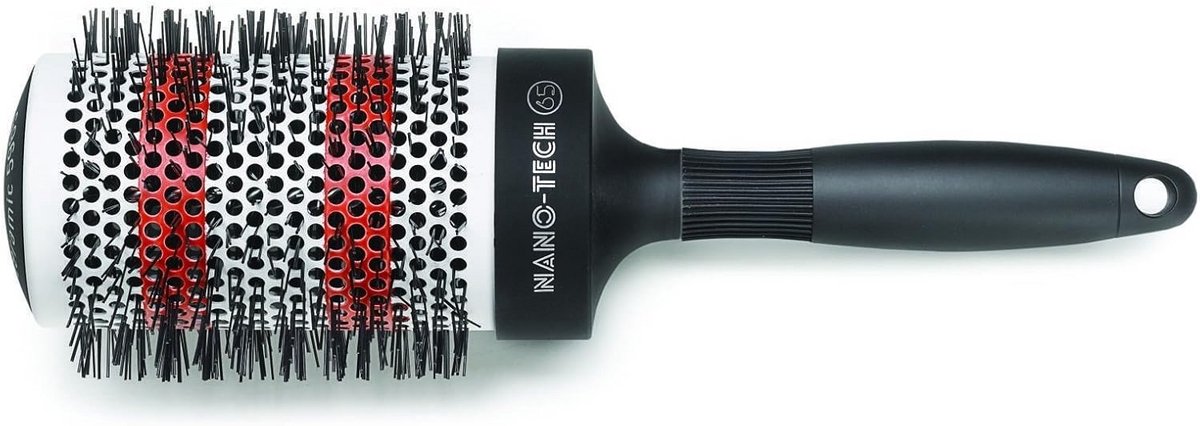 Professionele Thermische Ronde Föhnborstel – Keramisch & Nano-Tech – 65mm Diameter