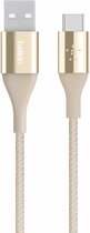 Belkin DuraTek USB-C naar USB-A kabel - 1.2m - Goud