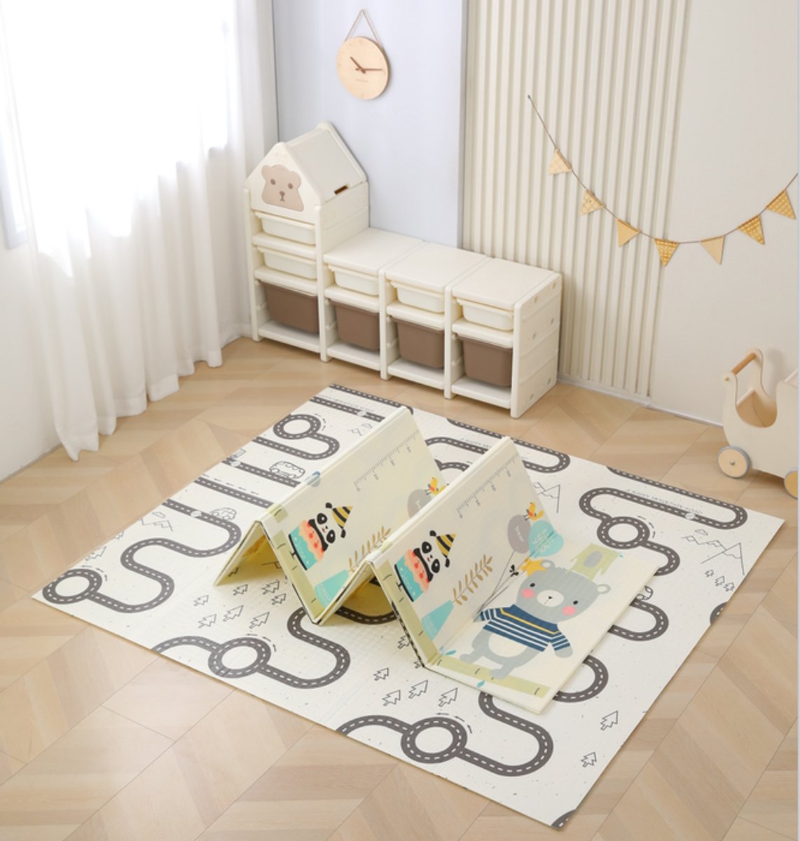 Extra XPE Baby Speelmat - 2cm Dik & Opvouwbaar
