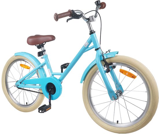 vidaXL - Kinderfiets - 22 - Inch - voor - 7-12 - jaar - oud - Lichtblauw van VidaXL — afbeelding 2