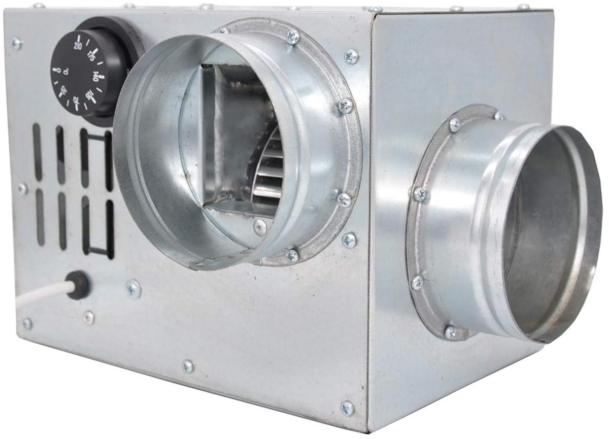 Compacte haardventilator voor efficiënte warmteverdeling