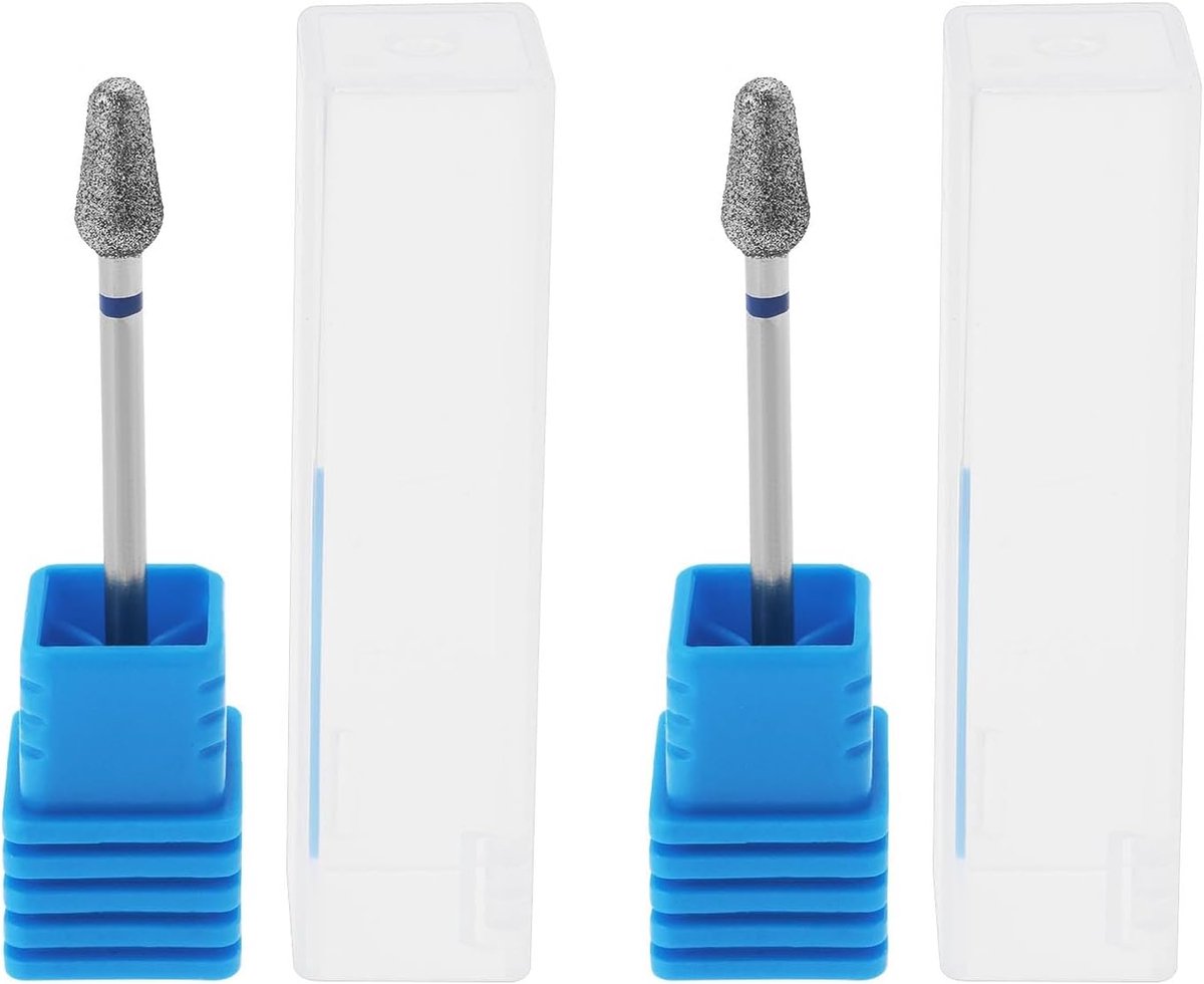 Diamond Nail Drill Bit 2.35mm - Hardmetaal Efile Bit voor Manicure en Nagelkunst