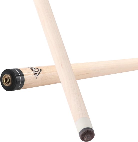Biljartkeu - Poolkeu - Biljart Spelen - Ierse Wikkeling - 147 cm - Blauw Bruin — afbeelding 3