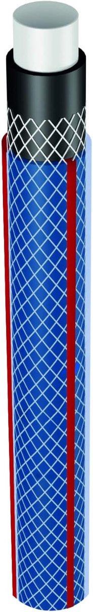 Water Slang - Tuinslang Flexibel - Tuin Bewatering - 4 Laags Duurzaam - 3/4 Inch 50m - Blauw