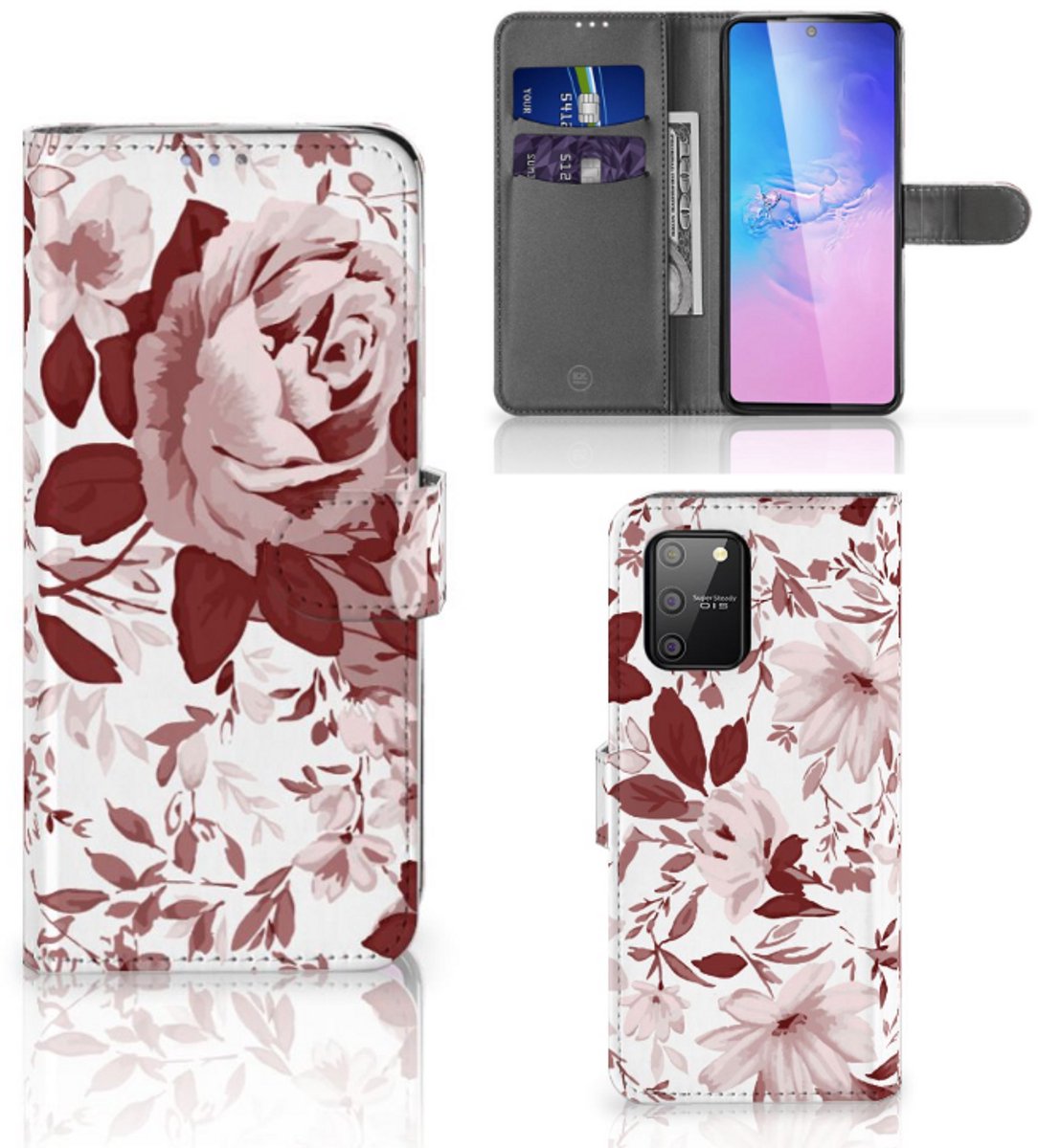 Hoesje Samsung S10 Lite Watercolor Flowers