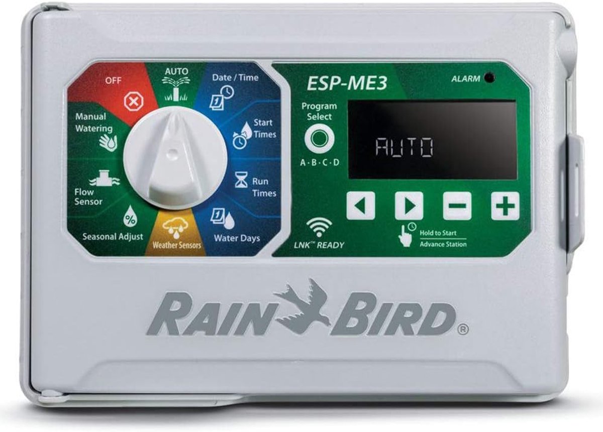 Irrigatie Controller voor Binnen en Buiten - Gazon Sprinkler Timer met WiFi en Stroomsensor