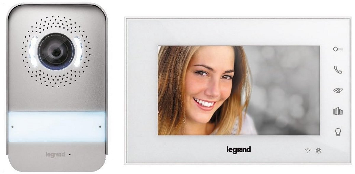 Wi-Fi Video Intercom Set met 7 Inch Kleurenmonitor en Groothoekcamera