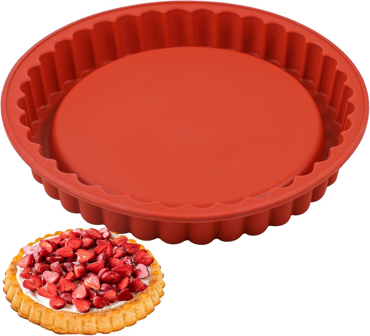 Silicone Quichevorm 28cm - Fruitsgebakvorm