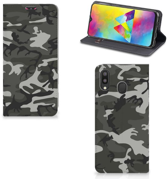 Coque avec Aimant Samsung Galaxy M20 Army Light