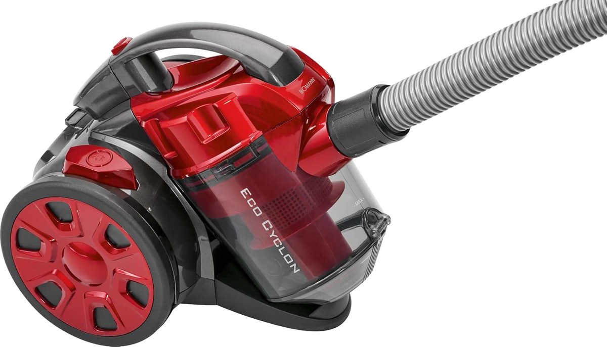 Krachtige Zakloze Stofzuiger - Stille en Efficiënte Stofzuiger met Cyclon Technologie - 700 Watt - Ideaal voor Huishoudens