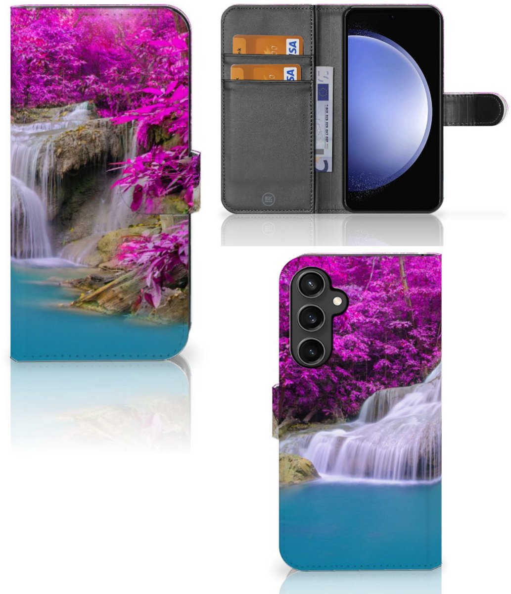 Samsung Galaxy S23 FE Flip Cover Waterval