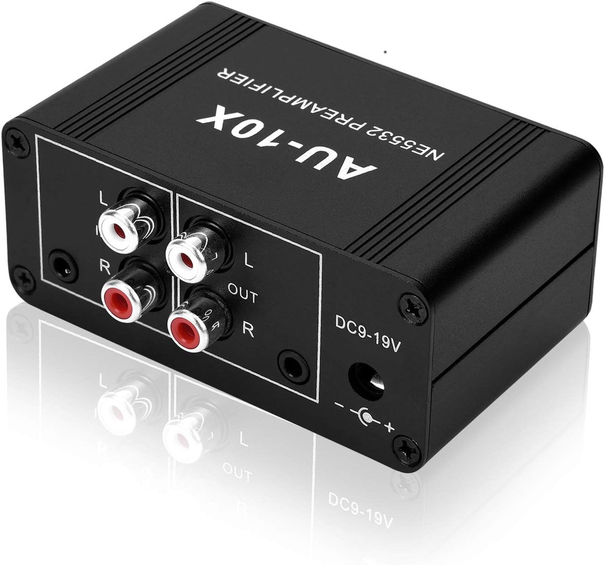 Mini Stereo Audio Voorversterker voor Hoofdtelefoon en Phono Draaitafel