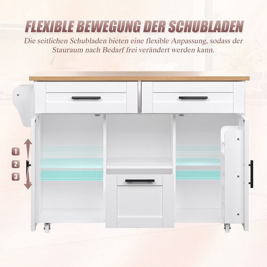 vidaXL Küchenwagen MONZA 84x40x90 cm Massivholz Kiefer (376110) ab 176,99 € Prei
