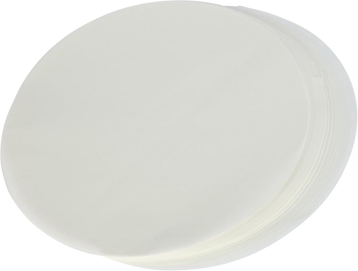 Vetvrij Bakpapier Rond 20 cm - 100 Stuks