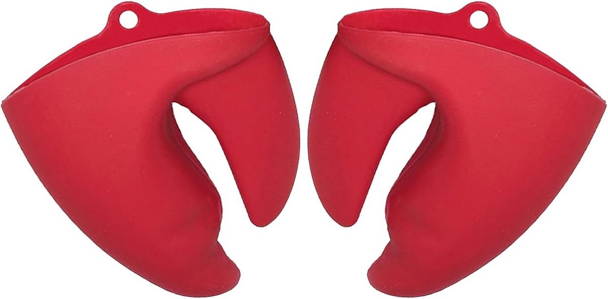 Hittebestendige Mini Ovenhandschoenen Silicone Antislip Pothandschoenen