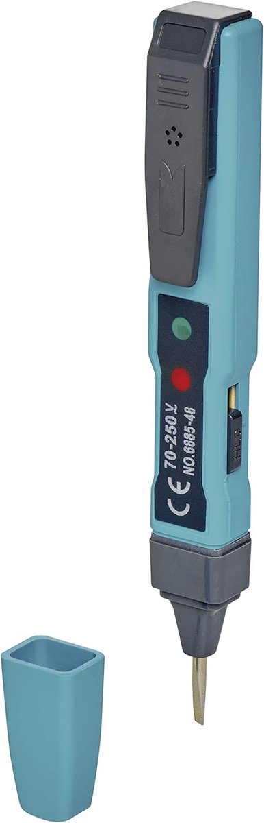 Contactloze Spanningstester 0V-250V - Mini Volttester met Polariteitsweergave