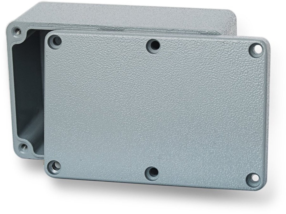Industriële Aluminium Behuizing 111x64x37mm IP66 Waterdichte Behuizing