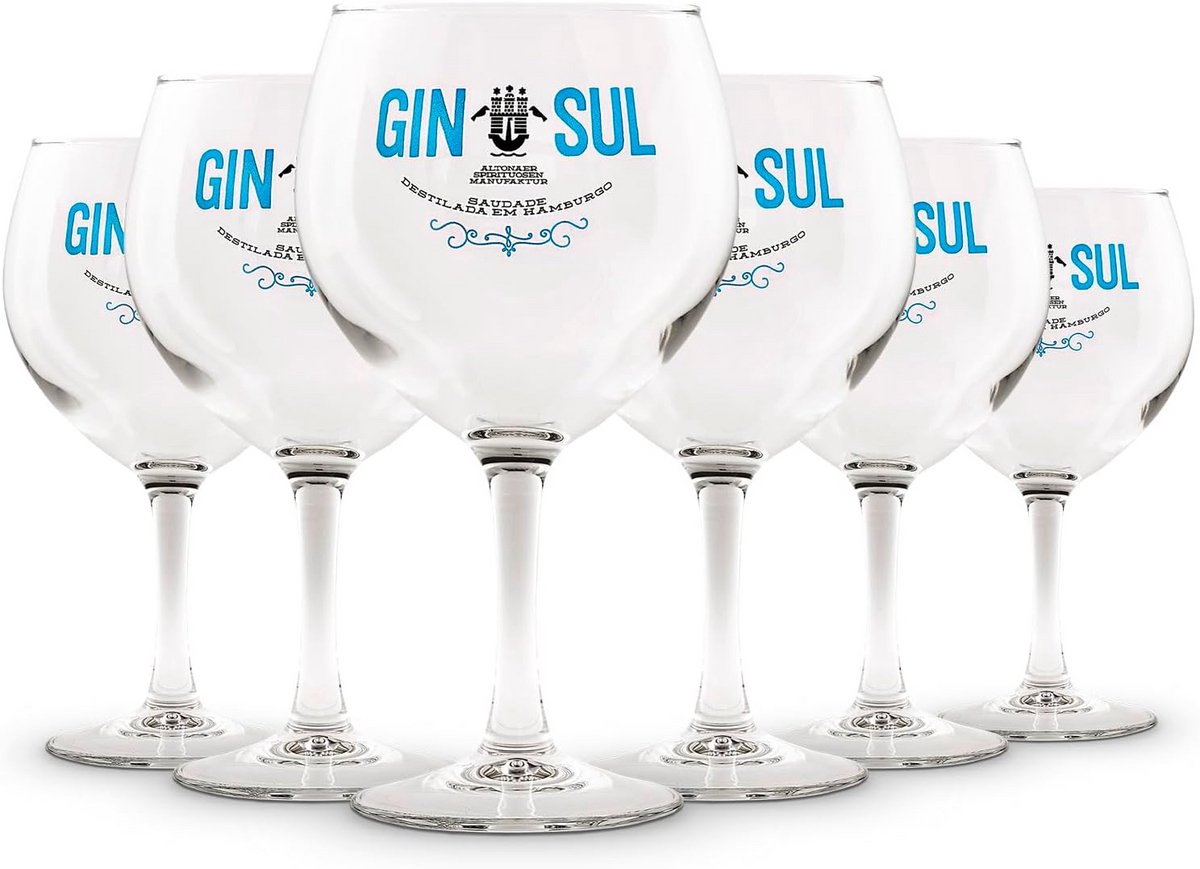 Bolle Copa-glazen voor Gin-Tonic, Vaatwasmachinebestendig, 620 ml