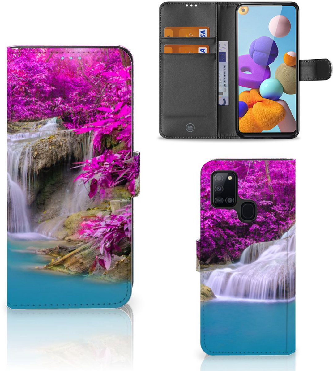 Samsung Galaxy A21s Flip Cover Waterval