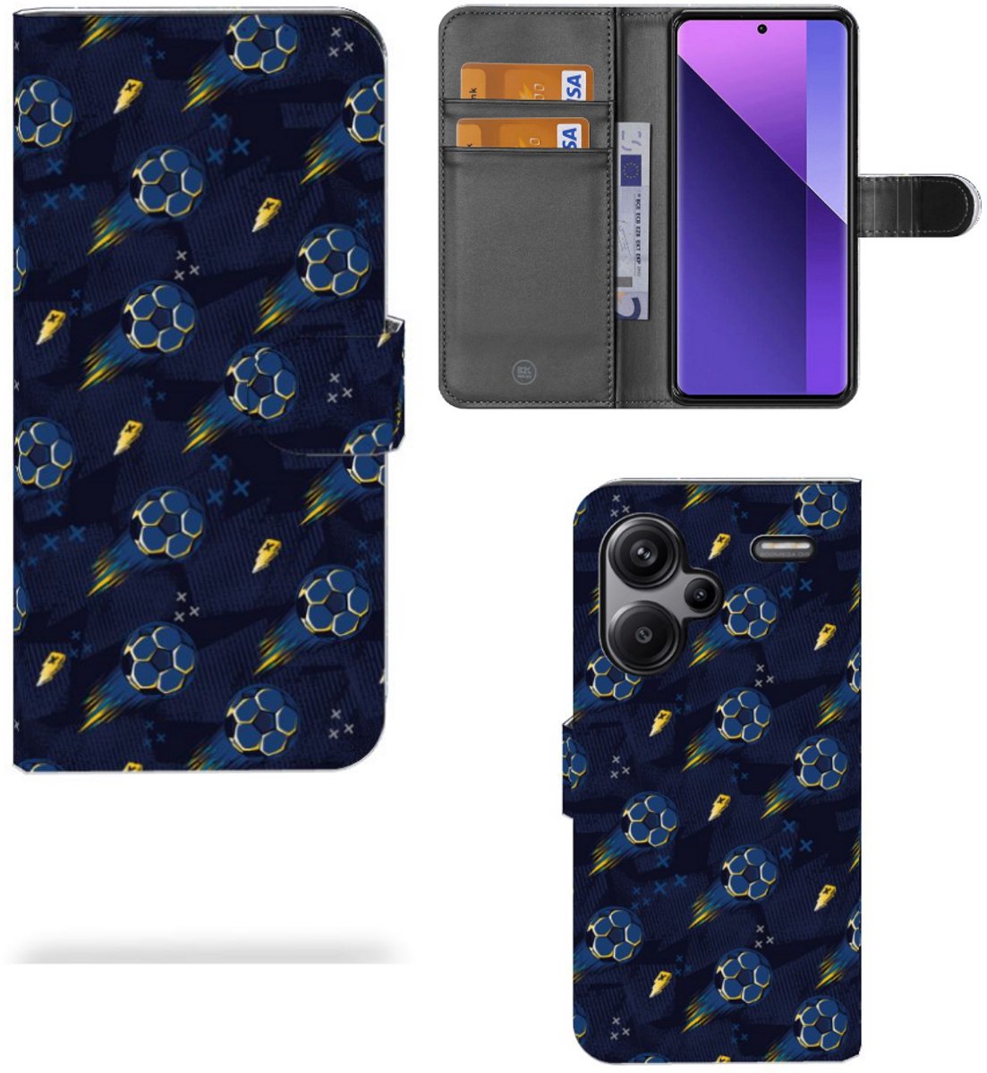 Telefoon Hoesje voor Xiaomi Redmi Note 13 Pro Plus Voetbal