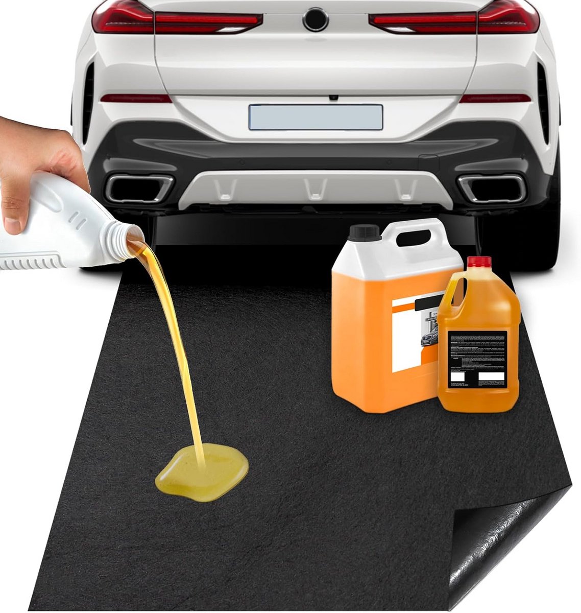 Olieopvangmat voor Garagevloer - Antislip en Duurzaam, 92 x 160 cm