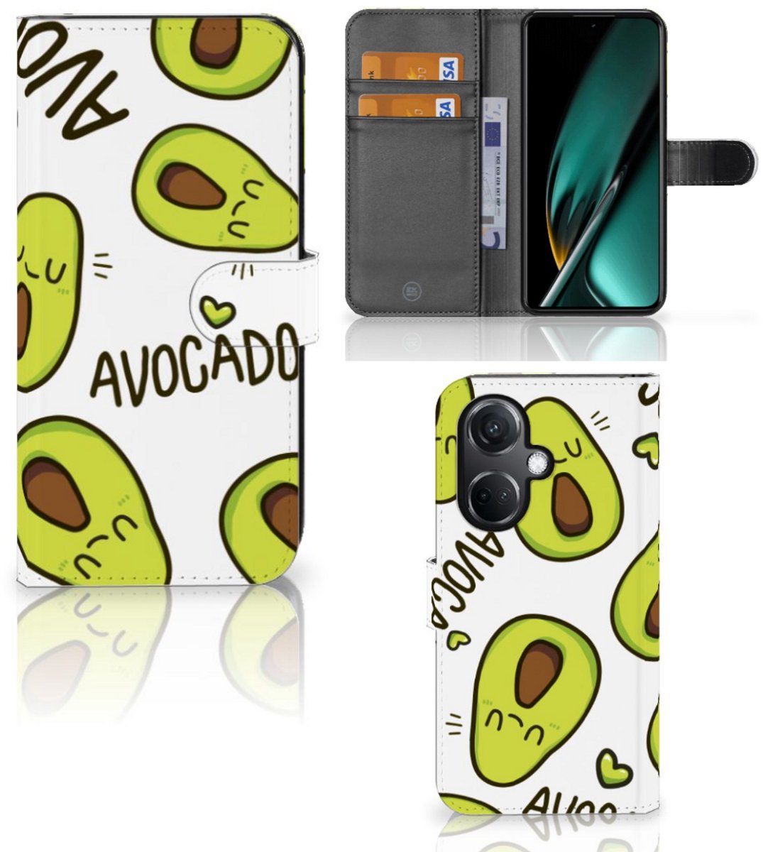 OnePlus Nord CE 3 Leuk Hoesje Avocado Singing