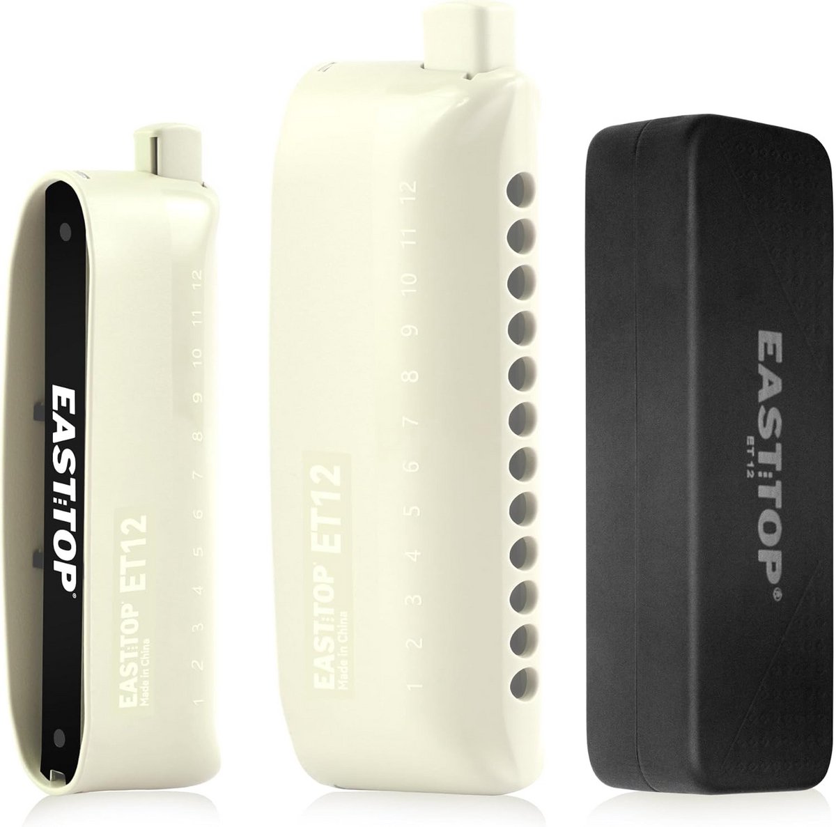Chromatische mondharmonica voor volwassenen met modern design