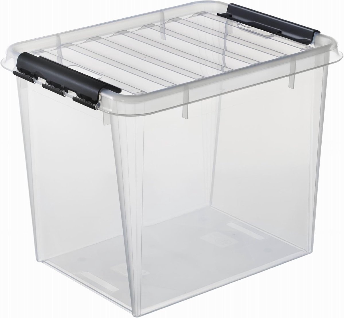 Transparante Clipbox voor Opslag - Perfect voor Organisatie en Ruimtebesparing