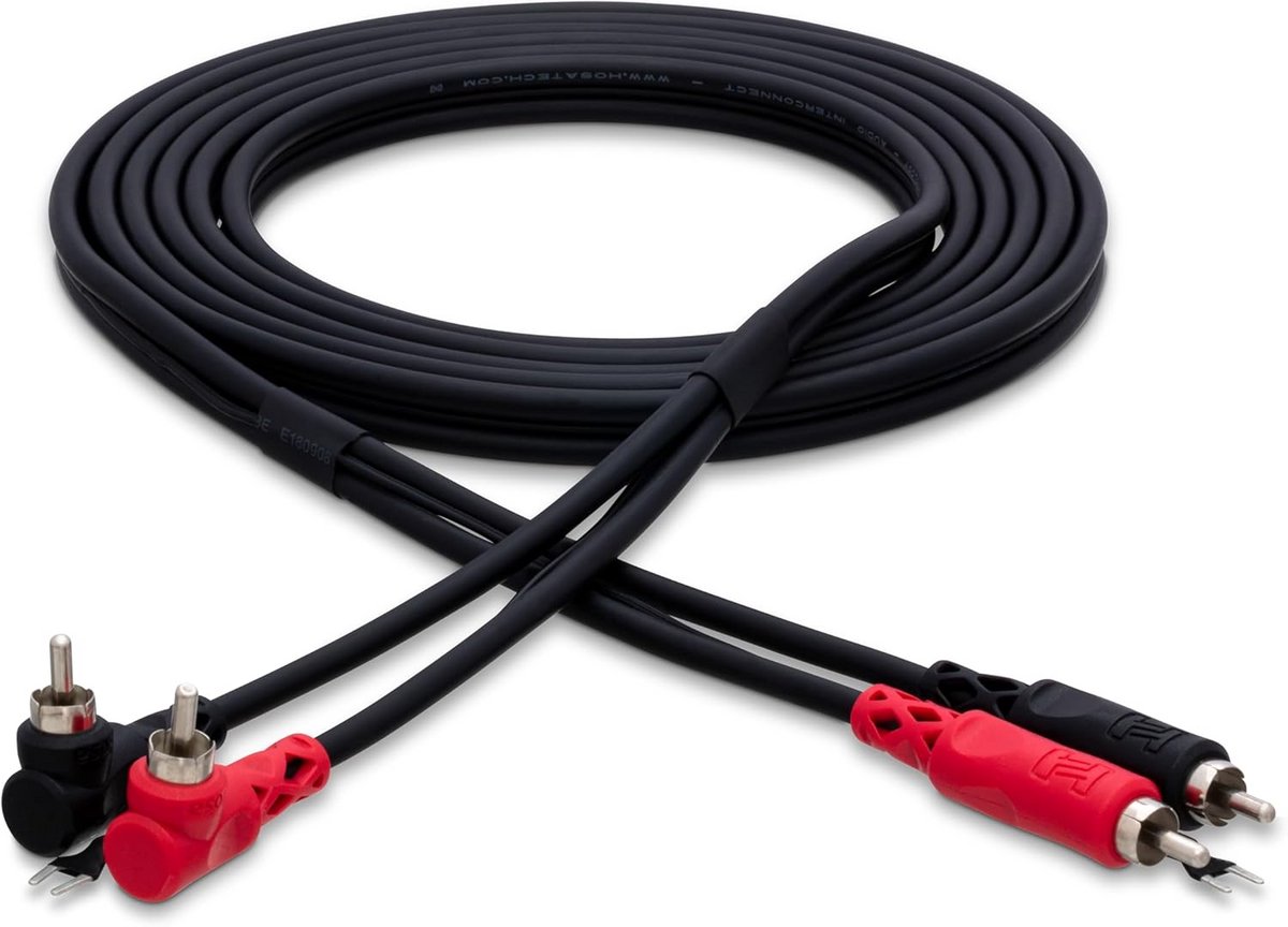 Dual RCA-kabel 2 m voor draaitafel en versterker
