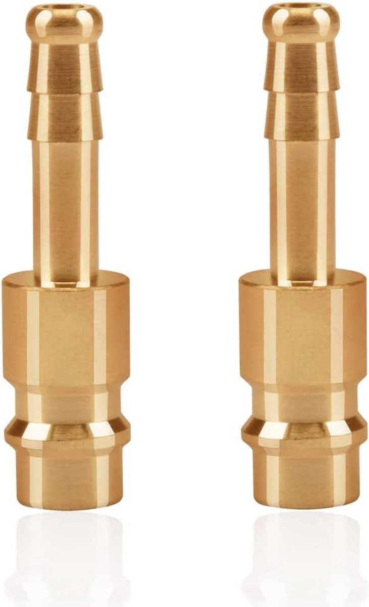 Persluchtkoppeling mondstuk 6mm - 2-delige set voor optimale gereedschapswissel