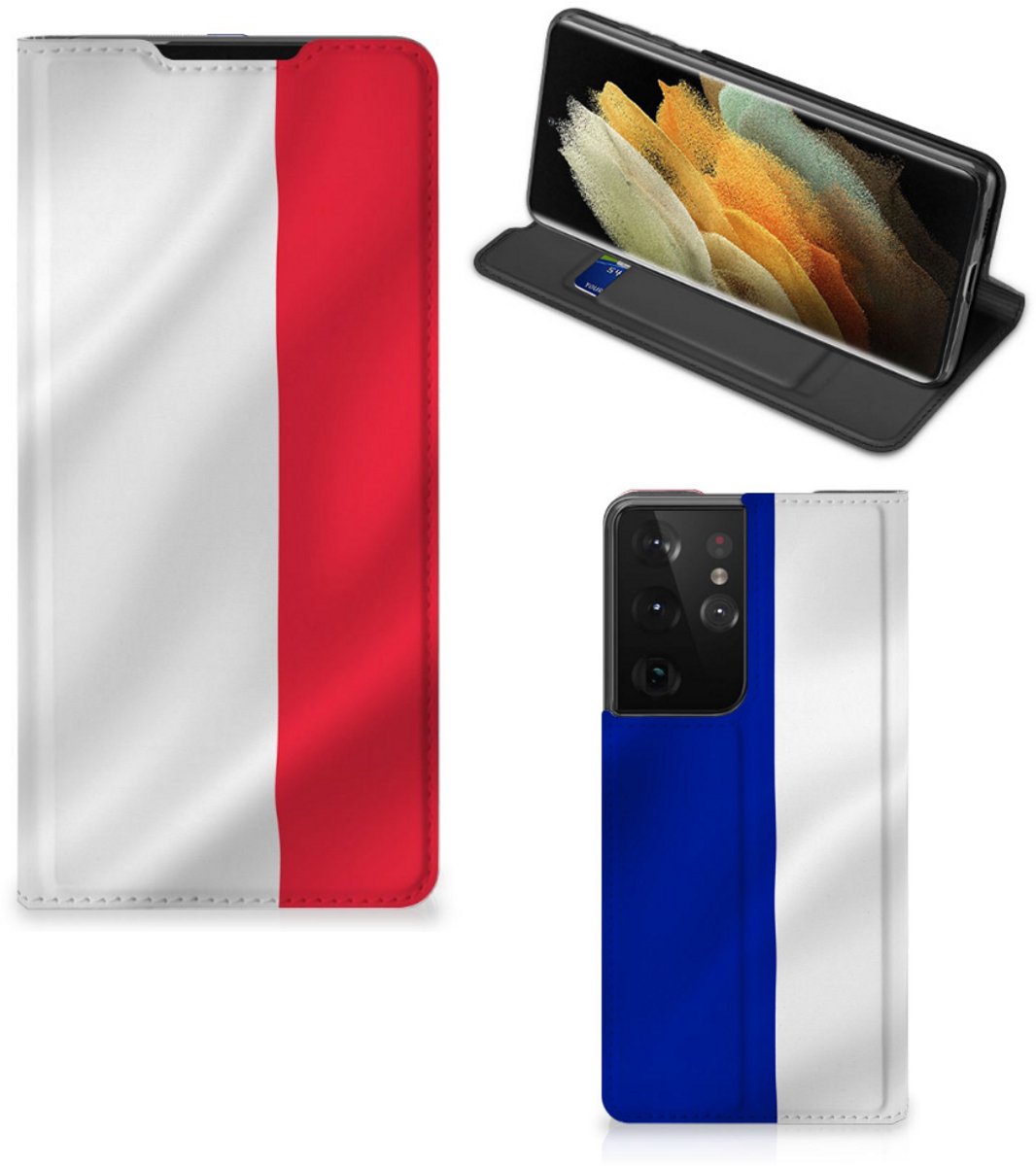 Samsung Galaxy S21 Ultra Standcase Frankrijk