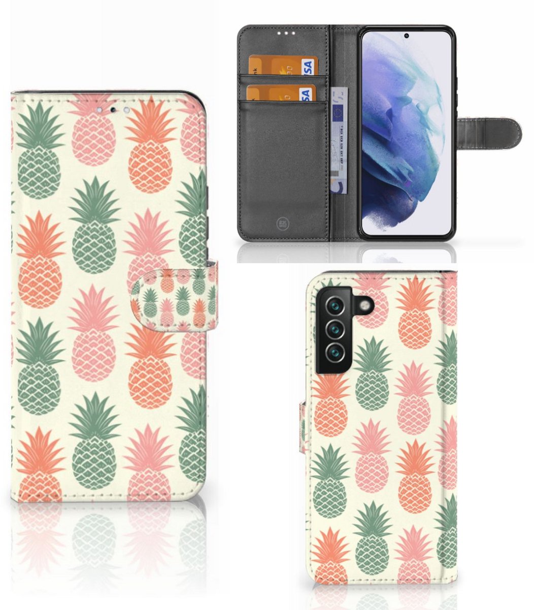 Samsung Galaxy S22 Plus Book Cover Ananas