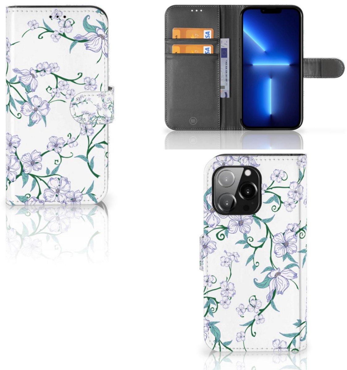 iPhone 13 Pro Uniek Hoesje Blossom White