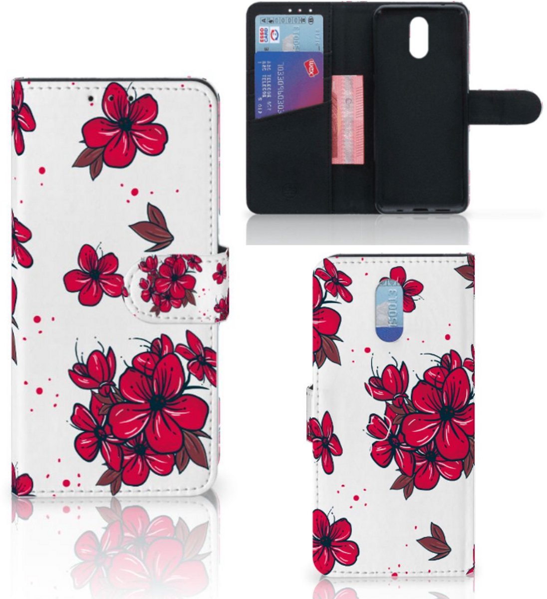 Nokia 2.3 Hoesje Blossom Red