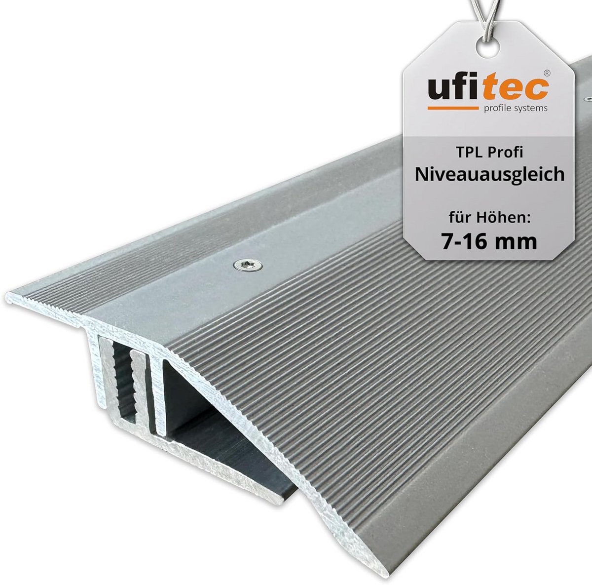 Professioneel Profielsysteem voor Parket- en Laminaatvloeren - Hoogteverstelling 7-16 mm -