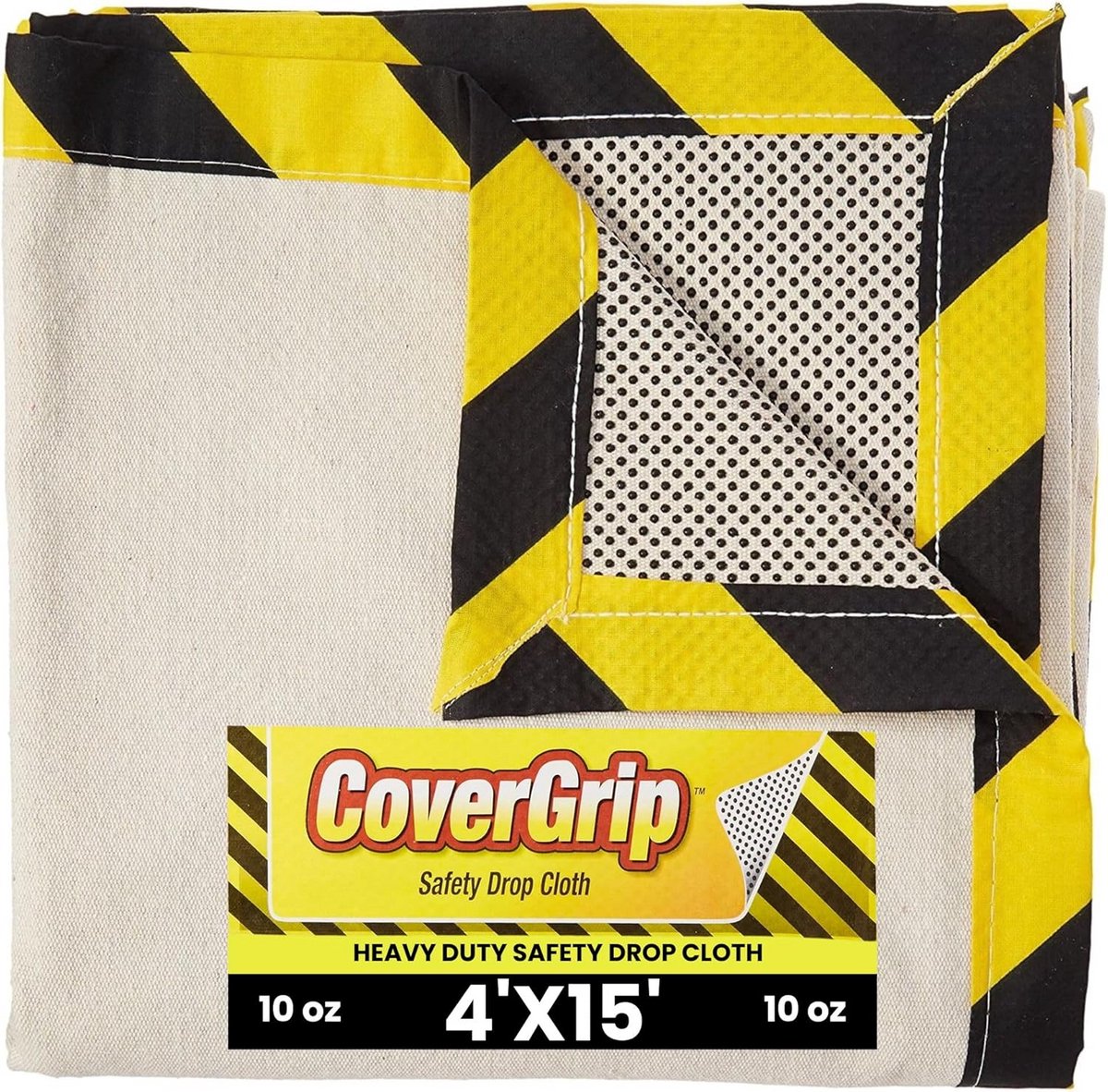 Zware Veiligheid Pad Doek 4 x 15' - Bruin